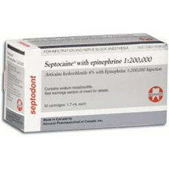 Septocaine (Articaine) EPI 1:200